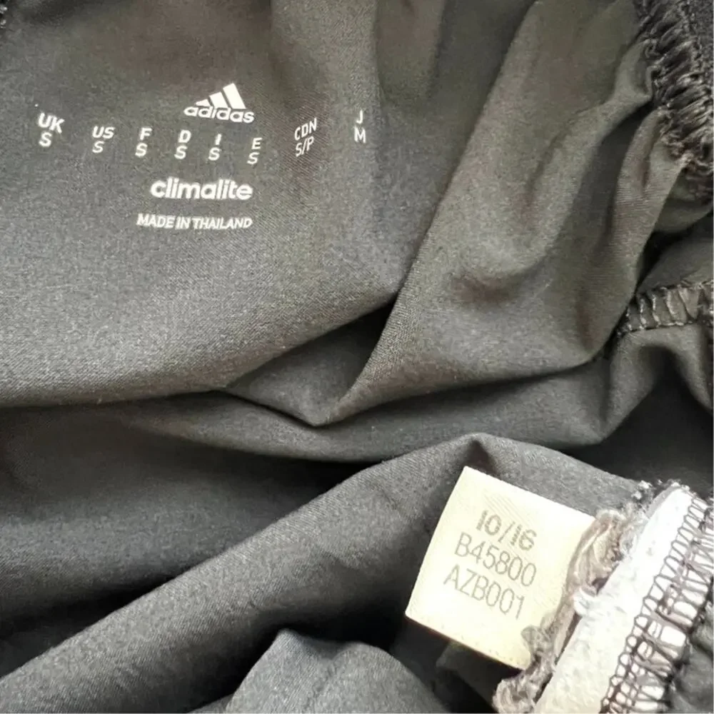 Adidas Climalite Quick Dry Black Shorts Size Small Excellent Condition.